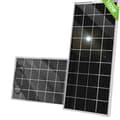 Miniatyrbild 1 av 2: Bifacial Transparent Solpanel, 100W Utgång, 24% Effektivitet,100w 1 st