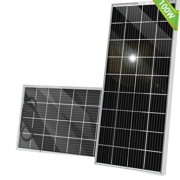 Bifacial Transparent Solpanel, 100W Utgång, 24% Effektivitet,100w 1 st