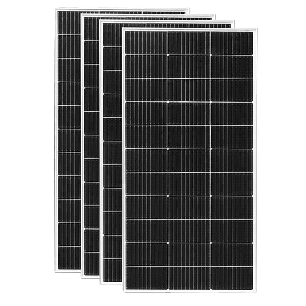 Rigid glas solpanel, maximal effekt 1200W, 24% effektivitet, storlek 1045*550*25 mm,4st 120W (480W)