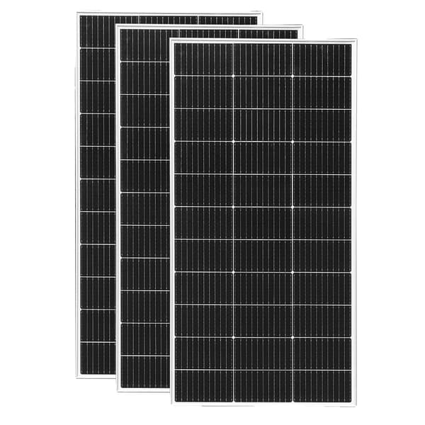 Stift Glas Solpanel, Maksimal Effekt 1200W, 24% Effektivitet, Størrelse 1045*550*25 mm,3stk 120W (360W)