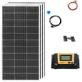 Miniatyrbillede 1 af 2: Stift Glas Solpanel, Maksimal Effekt 1200W, 24% Effektivitet, Størrelse 1045*550*25 mm,12V 480W solarkit