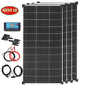 Miniatyrbild 2 av 2: Solpanelset, 12V/24V, Flera effektalternativ, Inkluderar laddningsregulator,12V 480W kit