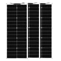 Miniatyrbillede 2 af 2: Fleksibel Solpanel, Maksimal Effekt 80W, Celleeffektivitet 24%, Egnet til Uregelmæssige Overflader,3 Stk 80W (240W)