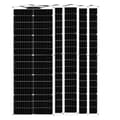 Miniatyrbild 1 av 2: Flexibel solpanel, maximal effekt 80W, cellverkningsgrad 24%, lämplig för oregelbundna ytor,5 St 80W (400W)