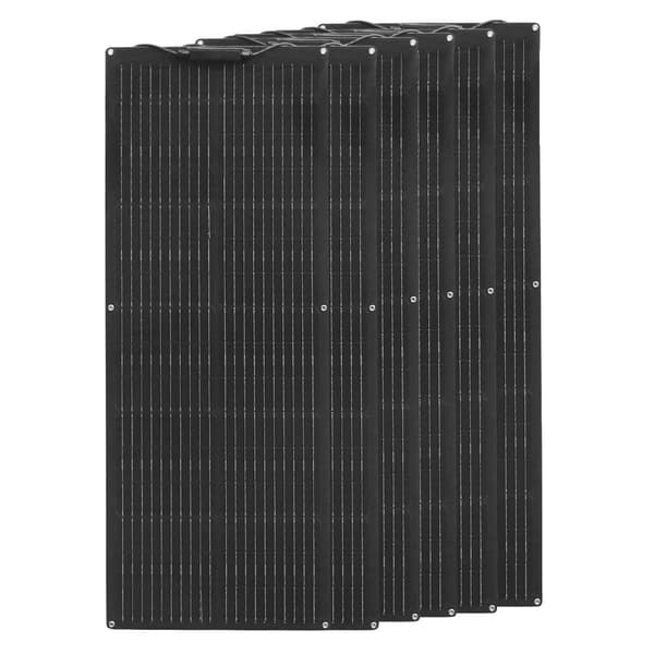 105 cm x 40 cm, 80 W till 800 W effektområde, 24 % effektivitet,6 St 80W (480W)