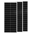 Miniatyrbild 1 av 2: Solpanel, Maximal Effekt 100W, Dimensioner 44,33 x 18,03 tum, Modulverkningsgrad 24%,3St100W (300W)