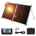Miniatyrbild 1 av 2: 100W Solpanel, Hög effektivitet 21,8%, Bärbar hopfällbar design,100w set