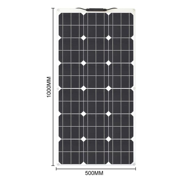 XINPUGUANG Solpanel, 100W Effektutgång, 700V Maximal Spänning,PET 18v 100W