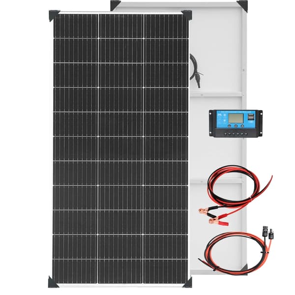 12V Solar Panel Kit, effektiv energikonvertering, holdbar og vejrbestandigt,120W solarkit