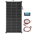 Miniatyrbillede 1 af 2: 12V Solar Panel Kit, effektiv energikonvertering, holdbar og vejrbestandigt,120W solarkit
