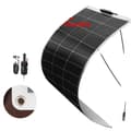 Miniatyrbillede 1 af 2: Fleksibel Solpanel, Letvægts 120W, Høj-effektiv Monokrystallinsk Design,18.15V 120W-Hvid