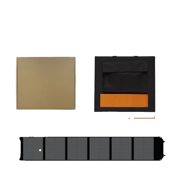Ctolity Bærbar Solpanel, 200W Kapacitet, Sammenklappeligt Design,SP200