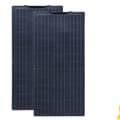 Miniatyrbillede 1 af 2: Fleksibel Solpanel, 140W Effektudgang, Høj Effektivitet Design,PET 280W 2STK 140W