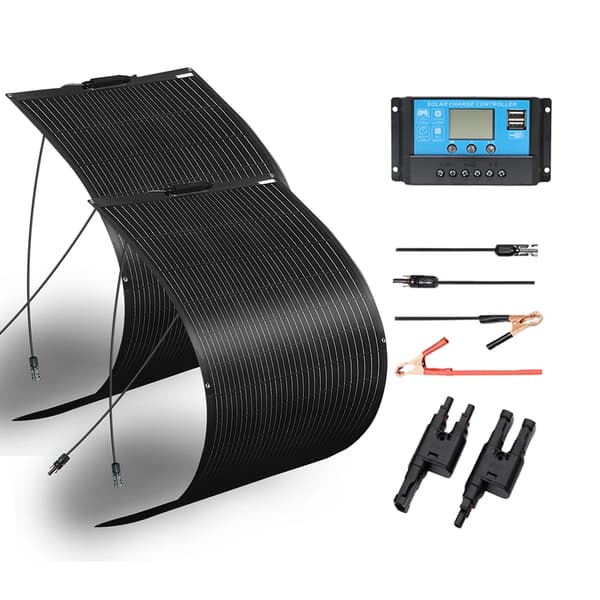 Solpanelset, 240W effekt, 24% effektivitet,240W solkit
