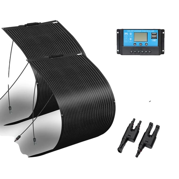 Solpanelset, 240W effekt, 24% effektivitet,240W solkit