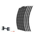 Miniatyrbillede 1 af 2: Solcelle Kit, Fleksibelt Design, Flere Wattmuligheder,400W solpanel kit