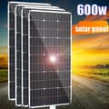 Miniatyrbillede 2 af 2: Monokrystallinsk Solpanel Kit, Høj Effektivitet, Vejrresistent, 150W,600w 4stk