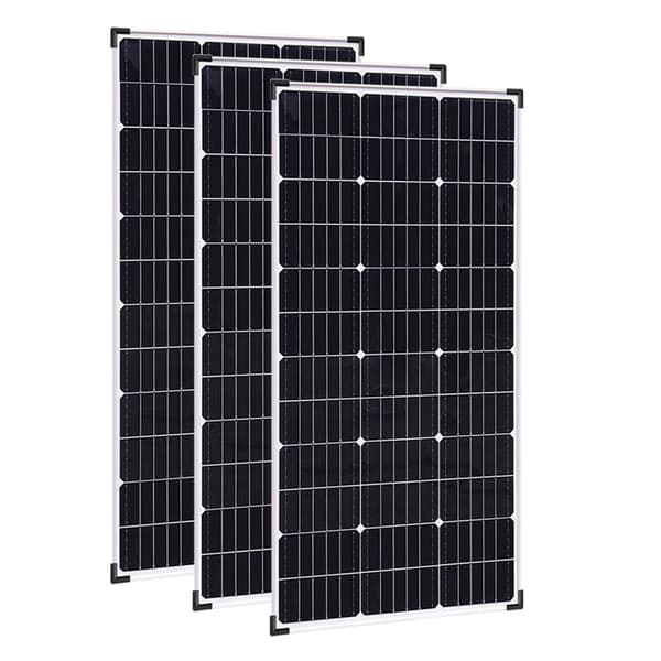 Monokristallint solpanelspaket, hög effektivitet, väderbeständigt, 150W,450w ram