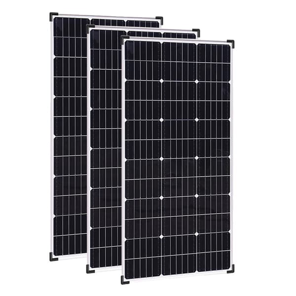 Monokristallint solpanelspaket, hög effektivitet, väderbeständigt, 150W,450w ram