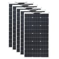 Miniatyrbillede 2 af 2: 100W Fleksibelt Solpanel, Høj Effektivitet, Letvægt & Vandafvisende,5 stk 100W