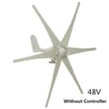 Miniatyrbillede 2 af 2: Vindmøllegenerator, 800W output, 6-bladet design,48V