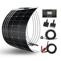 Miniatyrbild 2 av 2: Flexibel solpanel, 400W utgång, 18V spänning,400w set-a