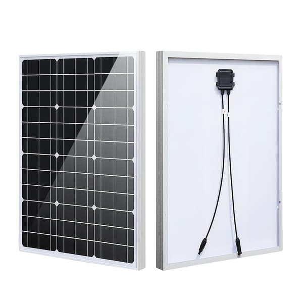 Stift solpanel 50W, Høj Effektivitet, Hærdet Glasoverflade,50W