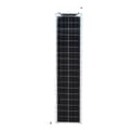 Miniatyrbild 1 av 2: Flexibel solpanel, monokristallinsk kisel, 12v batteriladdare,19.8V 50W