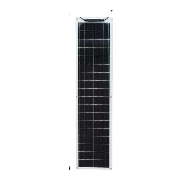 Flexibel solpanel, monokristallinsk kisel, 12v batteriladdare,19.8V 50W