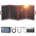 Miniatyrbild 2 av 2: Bärbar Hopfällbar Solpanel, 18V 80W, 12V Kontroller,195W solpanelset-a