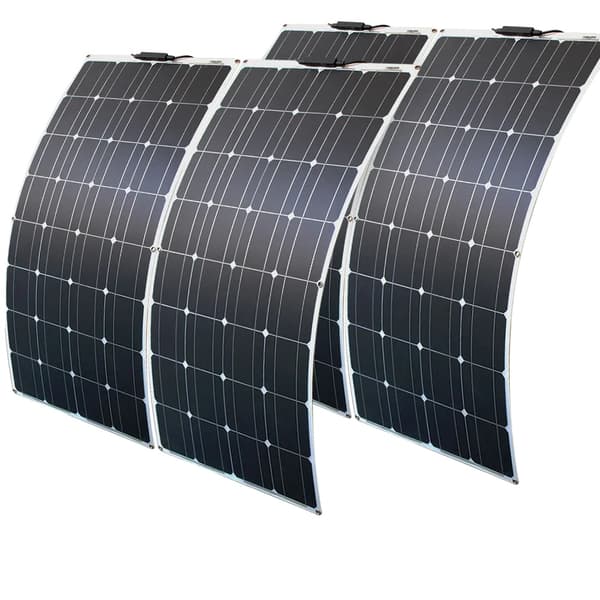 Solpanel Kit, Komplett 400w, Flexibel,400w Solpanel