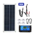 Miniatyrbillede 2 af 2: Fleksibelt solpanel kit, 300W controller, 5V USB output, 43 * 20 cm,12V 30A