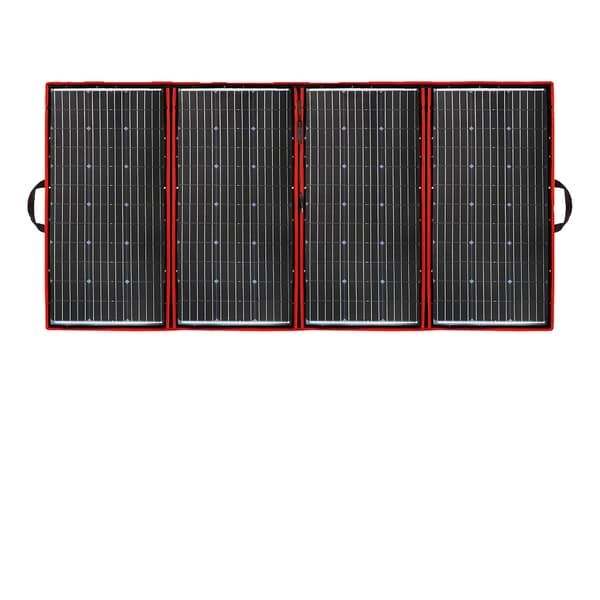 Folding solpanel, 12V controller, bærbare kabler inkluderet,300w