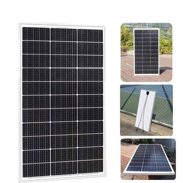 Solcellepanel, 12V batterioplader, DHL gratis forsendelse,100w stiv970X530mm