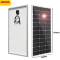 Miniatyrbillede 2 af 2: Solcellepanel, 12V batterioplader, DHL gratis forsendelse,300w 2stk 150w