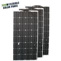Miniatyrbillede 2 af 2: Solcelle, Bøjelig, Vandtæt,300w solpanel