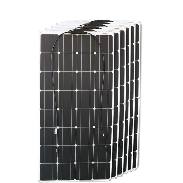 Solcelle, Bøjelig, Vandtæt,600w solpanel