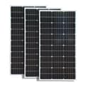 Miniatyrbillede 2 af 2: Solcellepanel, 100W, Glas,3 stk solpanel