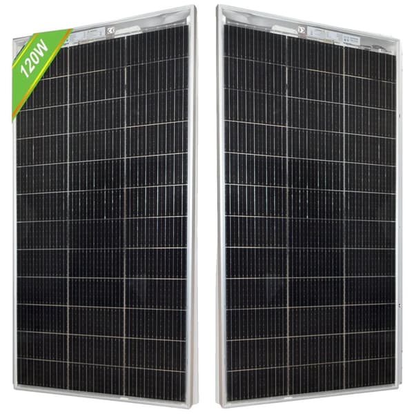 Solpanel, 120W maksimal effekt, monokrystallinsk silicium materiale, vandtæt design,1stk 120w panel