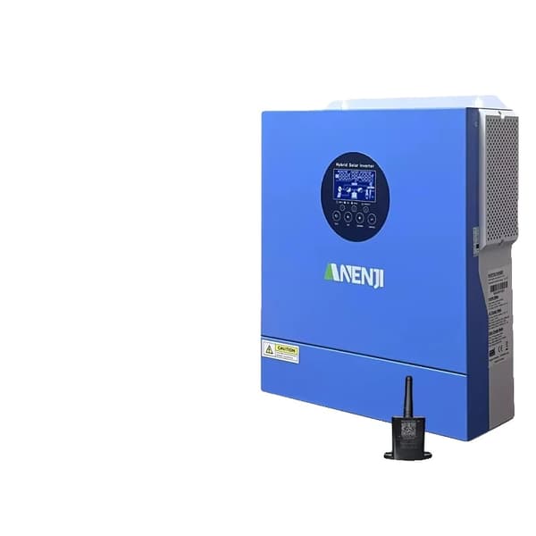 Hybrid solcell inverter, Nominell effekt, Ren sinusvåg, Inbyggd MPPT 60A,12V, 2KW, 220-240V