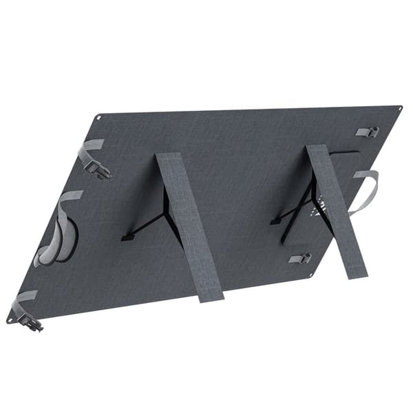 Bärbar Solpanel, 100W Effekt, Fällbar Design