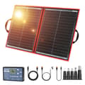 Miniatyrbild 1 av 2: Bärbar Solpanel, 97W Effektutgång, Lättviktsdesign,97W