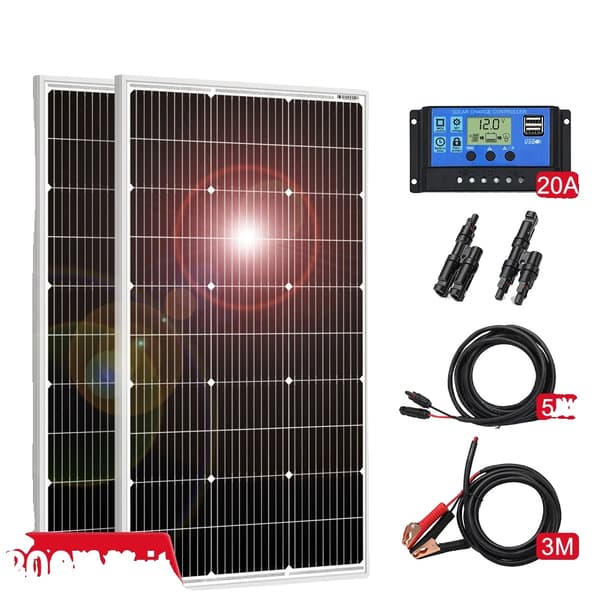 Solpanel,200w set