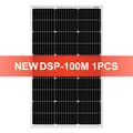 Miniatyrbild 1 av 2: Solpanel, monokristallint kisel, 100W maximal effekt,100w