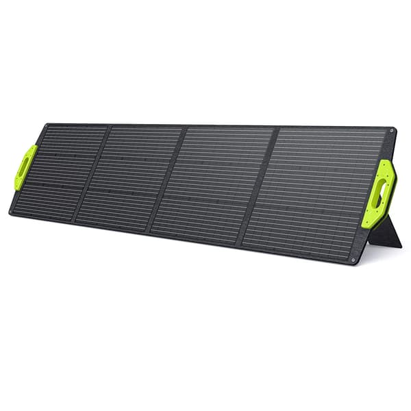 Fällbart solpanel, 200W toppeffekt, monokristallint kisel, 23,4% effektivitet,SP200