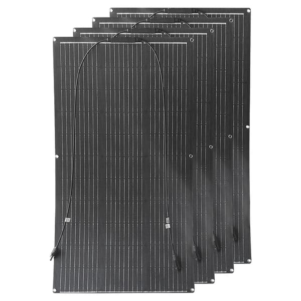 ETFE Flexibelt solpanel, 100W effekt, hög effektivitet 21,8%,ETFE 400W