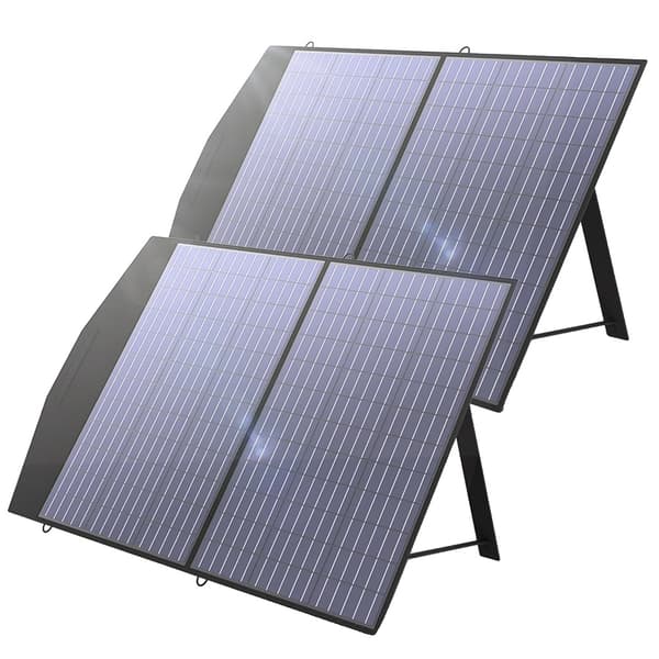 ALLPOWERS Bärbart Solpanel, 100W / 200W Spetskraft, 22% Konverteringsgrad,200W solpanel