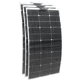 Miniatyrbillede 2 af 2: Fleksibelt solpanel, 100W maksimal effekt, monokrystallinsk design, kompakt størrelse,attNyt 300Watt
