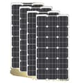 Miniatyrbild 1 av 2: Solpanel, Hög Effektivitet, Portabelt Kraftpaket, 4 st 100w
