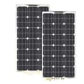 Miniatyrbild 1 av 2: Solpanel, Hög Effektivitet, Portabelt Kraftpaket, 2 st 100w